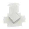 8*8*4 cm Quadratische Weiße Handgemachte Seife Aufbewahrungsboxen Faltbare Kraftpapier Geschenk Hochzeit Geschenk Süßigkeiten Schokolade Paket Box Einzelhandel 50 teile/los