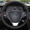 toyota corolla leather steering wheel cover