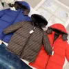 usure double face épais garçons chaud filles neige d'hiver Veste Down Jacket pour les filles 2-12 ans Manteau d'extérieur des petits garçons enfants Parka