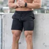 Plain Gym Shorts Mężczyźni Szybko suche dla biegów szorty mężczyźni mężczyźni Fitness Slim Fit Sport Mężczyzna