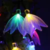 6M 30 LEDs Solar Clover Strings Weihnachten LED String Fairy Licht Indoor Outdoor Urlaub Beleuchtung Garten Tanzen Party Dekoration lampe