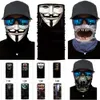 Halloween Skeleton facial masque foulard joker bandeau Balaclavas Skull Masquerade Masques pour le cycle de ski Cycling Fishing Sports