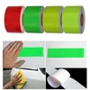 15CM * 45M super réfléchissant voiture Decoratiive autocollant PVC adhésif réfléchissant Bâche la circulation routière Panneau d'avertissement de sécurité bande