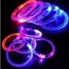 Led Glitter Bracciale Bandgle LED Crystal Gradient Color Hand Ring Acrilico Glow Flash Light Sticks Party Dance Xmas Supplies GIOCATTOLI HH7-1447