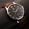 Yazole Blue Glass Wrist Watch Men Watch Fashion Men39s Watch Waterproof Mens Watches Clock reloj hombre 2018 Erkek Kol Saati8097245