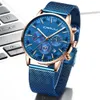 Mens Quartz Horloges Crrju Luxe Full Steel Heren Polshorloges Datum Clock Militaire waterdichte Chronograph Relogio Masculino