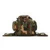 Mochila para esportes ao ar livre Caminhada Mochila tática Camo Mochila de combate camuflagem tática Molle 65L NO11-023