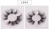 3D Mink Eyelash 5D 25mm Long Thick Mink Lashes with eye lash packaging box eyes makeup maquillage1406331