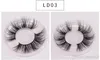 3D Mink Eyelash 5d 25mm Långt tjocka Mink Lashes With Eye Lash Packaging Box Eyes Makeup Maquillage3996814