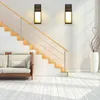 Modern minimalist 8WCOB half bar LED home wall lamp aluminum corridor aisle light outdoor waterproof garden lights