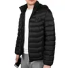 Veste chauffante chaude d'hiver pour hommes et femmes, veste à capuche chauffante à infrarouge USB, vêtements thermiques électriques, imperméable, veste de ski et de randonnée