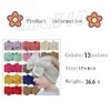 Mode Children039S Woolen Yarn Bow Hair Band European och American Baby Sticked Hair Belt Fashionable Bowknot pannband T9I0028807719