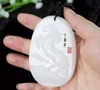 Xinjiang hetian Jade Goat Fat White Jade Paard naar succesvolle Jade Zodiac Paard Pendant