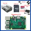 EU-Standard-Netzteil, komplettes Starter-Kit, transparentes Gehäuse, 16 GB, mit Noobs Heatsink Edition für Raspberry Pi 3, kostenloser Versand