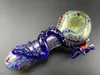 Wholesale Pyrex Smoking Pipe Dragon Entwining Blown Colorful Glass Hand Spoon 10cm Tobacco Bong