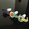 2020 New Heady bol en verre 14.5mm Homme Joint coloré bol en verre For Smoking Pipes en verre Bongs gratuite DHL XL-SA17