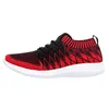 Venta barata mujeres hombres zapatos para correr negro rojo gris Primeknit calcetín entrenadores deportivos zapatillas de deporte marca casera hecha en china tamaño 3944