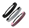 1pcs new women glitter elastic sports bandage bling glittering headbands antislip headbands for women tie hair accessories