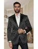 Vente chaude garçons d'honneur cran revers marié Tuxedos deux boutons hommes costumes mariage/bal/dîner meilleur homme Blazer (veste + pantalon + cravate) G177