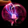 Magic Plasma Ball Night Light Kid Room Party Dekoration Elektrostatisk Sphere Light Gift Lightning Crystal Touch Control Lamp