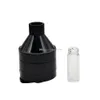 Mini 43 mm manche en plastique bon marché Crank Tobacco Smoking Grinder Herb Spice Mill Grinder avec cadeau Box3395063