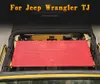 Bagażnik/przednie drzwi siatka izolacyjna siatka przeciwsłoneczna ochrona przed słońcem dla Jeep Wrangler TJ 1997-2006 wysokiej jakości zewnętrzne akcesoria samochodowe