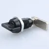 2pcs Cam drawer distribution network cabinet door lock Turn knob Electric PS cabinet Switch control Turning tongue