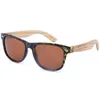 LuxaryVintage Neue Holz-Sonnenbrille für Herren, modische neue polarisierte Sonnenbrille mit Holzbeinen, Designer-Herren-Sonnenbrille, De Sol, UV4009862531