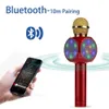 WS1816 WS1816 Bluetooth Microphone Led Light Portable Handheld Wireless Ctv Karaoke Player Dridepeaker KTV с динамиком MIC для p9626383