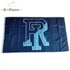 NCAA Rhode Island Rams Bandeira 3*5ft (90cm*150cm) Bandeira de poliéster Decoração de banner bandeira de jardim de casa voadora Presentes festivos