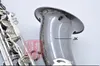 Professionell Tyskland JK SX90R Keilwerth Tenor Saxofon Svart Nickel Tenor Sax Top Musical Instrument med Case 95% Copy