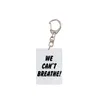 Non riesco a respirare il portachiavi Nero Lives Materia Face Mask George Floyd Party Favore Keyrings 17 Styles LJJK2160