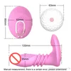 DIBE chauffage à distance gode vibrateur télescopique point G Clitoris Stimulation culotte vibrante vagin érotique adulte jouets sexuels pour femme