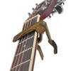 Gitarren-Kapodaster für akustische E-Gitarre, Ukulele, Mandoline, Banjo, Folk-Gitarren-Kapodaster, Rosenholzmaserung, Sapele-Muster, kostenloser Versand