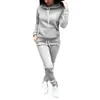 2018 Women039s Hooded Sports Suits Sexiga sportkläder 2 -stycken Set Sportwear Jogging Tracksuit for Women8417288