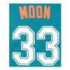 미국에서 배송 Jackie Moon 33 CoffeeBlack 7 농구 저지 Flint Tropics Semi Pro Movie Men 모든 스티치 S-3XL 고품질