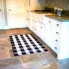 Halılar Pamuk Ekose Halı Yatak Odası Paspas Kapı Mutfak Banyo Açık Porch Dokuma Alan Halısı1