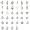 83 stilar Pearl Cage Diy Smycken Locket Pendant Findings Cage Essential Oljediffusor Locket för Oyster Pearl Charms Kvinnor Tillbehör