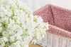 Sztuczne kwiaty 2 Forked Stars Gypsophila Fałszywy Jedwabny Kwiat Roślin Home Wedding Party Decoration Supplies Silk Flower WX9-1460