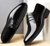 Haute qualité en cuir véritable hommes Brogues chaussures à lacets robe d'affaires hommes Oxfords chaussures hommes chaussures formelles expédition rapide