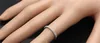 Anti Allergie Geen Vervagen Originele Puur 925 Zilveren Ringen Half Zirconia Verlovingsringen Bruiloft Sieraden Voor Vrouwen Hele XR002242x