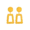 드롭 매달려 여성을위한 귀걸이 소녀 보헤미안 쥬얼리 캔디 컬러 크리 에이 티브 기하학적 귀걸이 패션 액세서리 Kimter-M015F