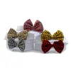 ペット猫犬の蝶ネクタイの毛づくろいファッション子犬襟調整可能なボウタイのグルーミングタイアクセサリーYQ01248