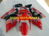 Kit carenatura per stampaggio ad iniezione per KAWASAKI NINJA ZX 6R 600CC 03 04 ZX6R 636 2003 2004 Set carenature rosso caldo ZX43