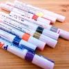 لون القلم مجموعة ماء المطاط الطلاء الدائم ماركر القلم سيارة الإطارات فقي الإطارات البيئية الطلاء ماركر DLH208