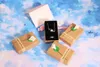 Vintage Kraft Paper Ketting Tie Ring Geschenkdoos Calla Flower Gift Case Decoration New Design Pack Sieraden Doos