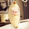 Banana Pillow Ins Sleep Super Soft Doll Ugly Cute Girl Bed Plush Toys to Accompagner Détachement Wash 2992580
