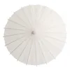 White Bamboo Paper Umbrella Chinese Craft Umbrella Painting Dancing White Paper Umbrellas Bridal Wedding Party Decoration DBC VT045533354