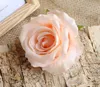 Variety color of Silk Rose Flower Head Ornament Accessories for DIY Flower Bouquet flower wall dedicated rose Wedding Decorations