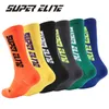 Nouveaux chaussettes de designer pour hommes logo Chaussettes de basket-ball Super Elite pour hommes fond de serviette épaissi Chaussettes de sport pour hommes Elite Eu39-46